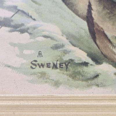 Antique Print by Fred Sweney