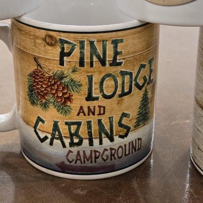 Vintage Fishing Coffee Mugs