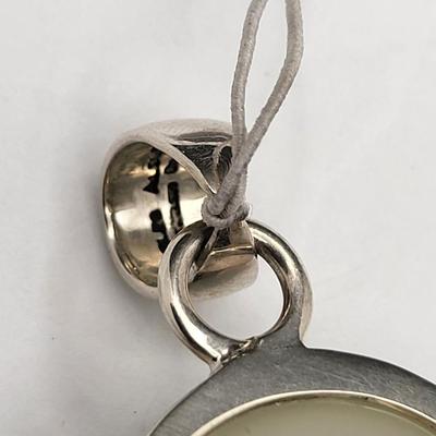 NWT Charles Albert Glow Lucite Scorpion Pendant 925 Sterling