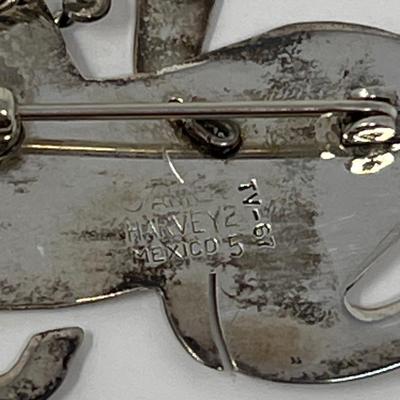 Vintage Anne Harvey Silver Horse & Jockey Brooch/Pin