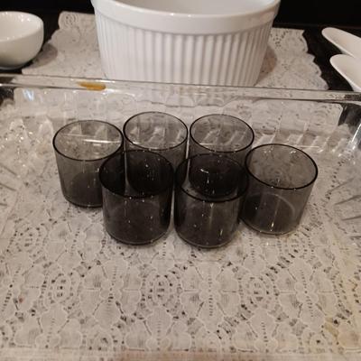GLASS BAKING PAN AND CASSEROLE DISH