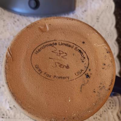 CO RENAISSANCE HANDMADE LIMITED EDITION MUG, MR COFFEE 12 CUP AND OTHER MUGS
