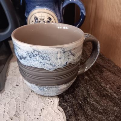 CO RENAISSANCE HANDMADE LIMITED EDITION MUG, MR COFFEE 12 CUP AND OTHER MUGS