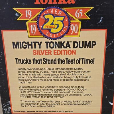 In the Box 25th Anniversary Silver Edition Mighty Tonka Truck