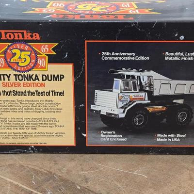 In the Box 25th Anniversary Silver Edition Mighty Tonka Truck