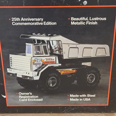 In the Box 25th Anniversary Silver Edition Mighty Tonka Truck