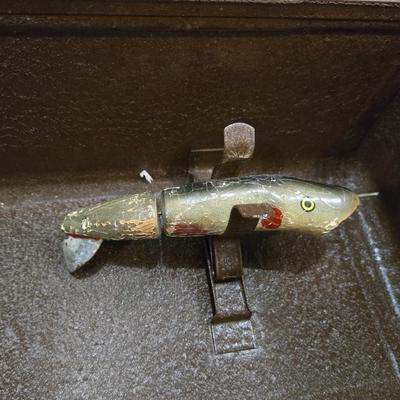 Vintage Tac All Fishing Pole Case & Tackle Box - Filled with Fishing Pole, Lures, and More! New pics added!