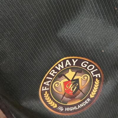 Northwestern Golf Clubs and Fairway Golf Bag