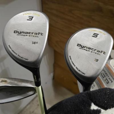 Dynacraft Golf Clubs, Bag, & Accessories
