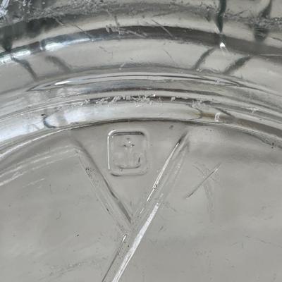 Vintage Anchor Hocking Glass Ice Bucket
