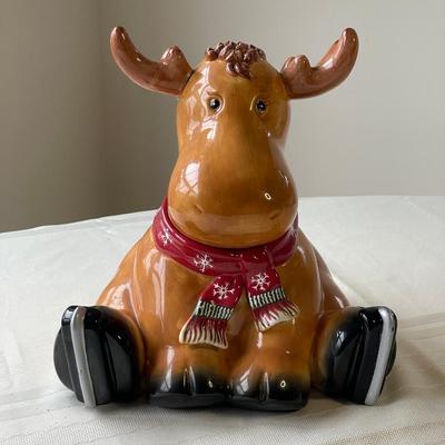 2005 Harry and David Reindeer Cookie Jar