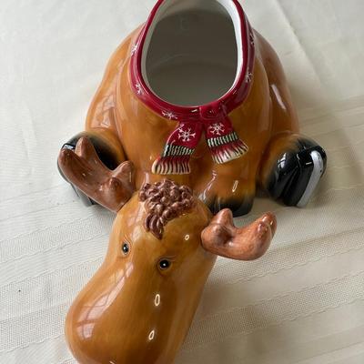 2005 Harry and David Reindeer Cookie Jar