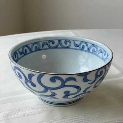 Himark Copper Teapot and Asian Glass Bowl