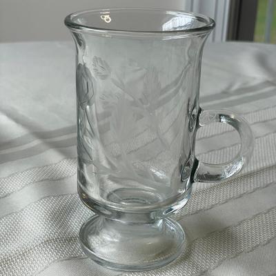 Pitcher and Irish Coffee Mugs