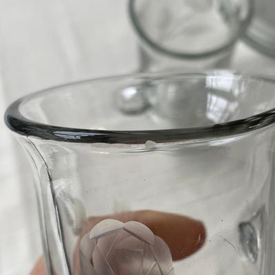 Pitcher and Irish Coffee Mugs