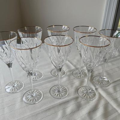 8 Wine Glasses and 8 Champagne Glasses