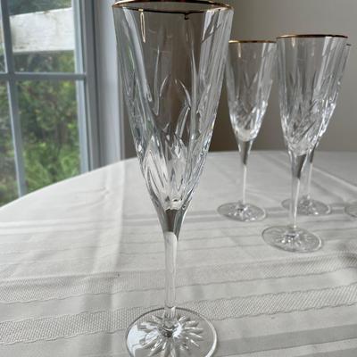 8 Wine Glasses and 8 Champagne Glasses