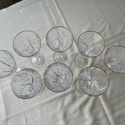 8 Wine Glasses and 8 Champagne Glasses