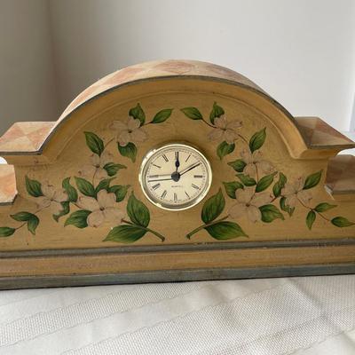 2 Hand-Painted Decorative Clocks