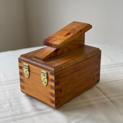 Vintage Wooden Shoe Polishing Kit