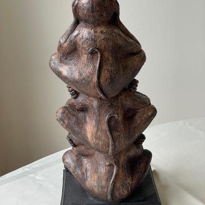 Hand-Painted 3 Fates Statue 
