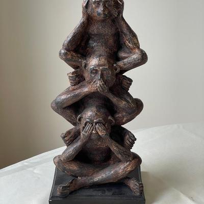 Hand-Painted 3 Fates Statue 