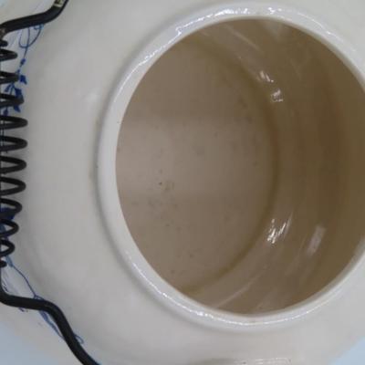 Traditional floral teapot