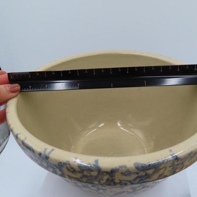 Roseville Pottery Blue Sponge (set of 3 pieces)