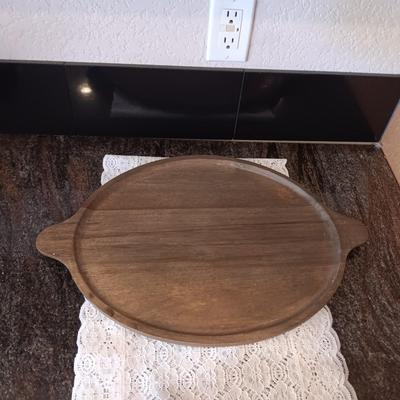 LARGE PRESTO ELECTRIC FRYING PAN & LARGE TRAY/PLATTER