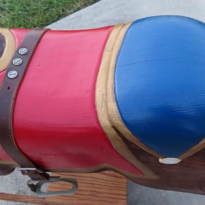 Vintage handcrafted Rocking Horse