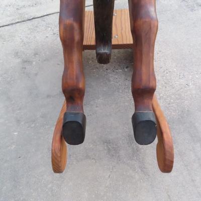 Vintage handcrafted Rocking Horse