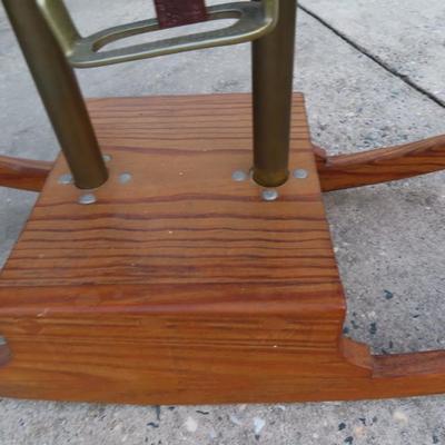 Vintage handcrafted Rocking Horse