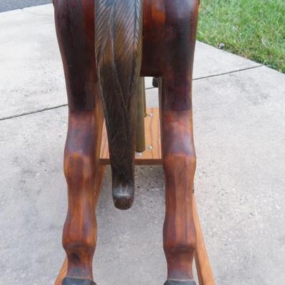 Vintage handcrafted Rocking Horse