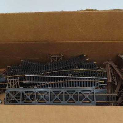 Railroad HO Gauge Trestle & Tracks