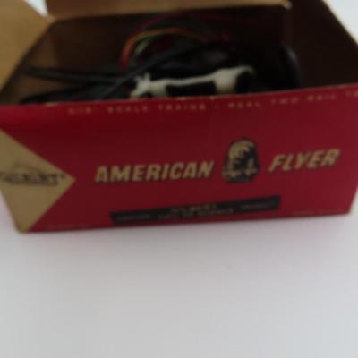 American Flyer Cow on Track