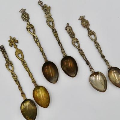Souvenir Spoon Collection #1 Vintage Italian