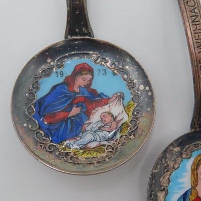 Souvenir Spoon Collection #3 Vintage German Klepa Silverplated