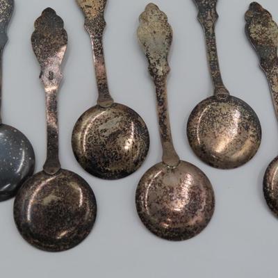 Souvenir Spoon Collection #3 Vintage German Klepa Silverplated