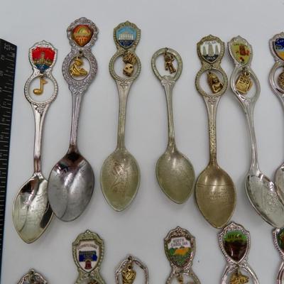 Souvenir Spoon Collection #5 Charms