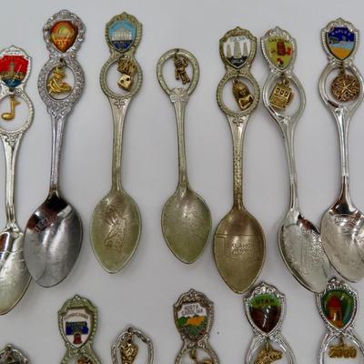 Souvenir Spoon Collection #5 Charms