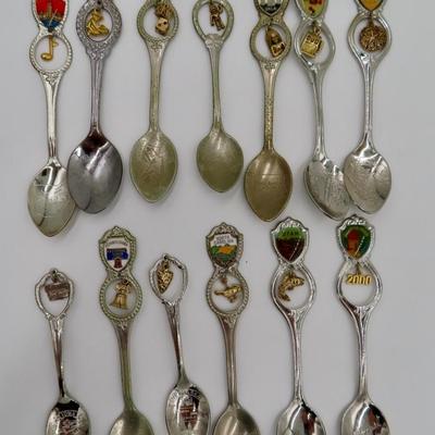 Souvenir Spoon Collection #5 Charms