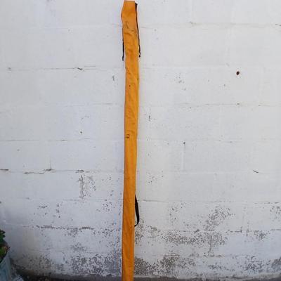 Lietz Fiberglass adjustable Surveyor's Measuring level rod with nylon cloth case