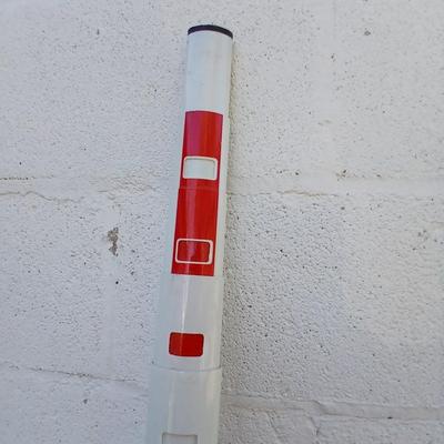 Lietz Fiberglass adjustable Surveyor's Measuring level rod with nylon cloth case