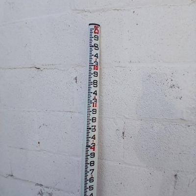 Lietz Fiberglass adjustable Surveyor's Measuring level rod with nylon cloth case
