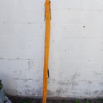 Lietz Fiberglass adjustable Surveyor's Measuring level rod with nylon cloth case