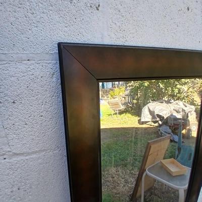 Wood framed Wall mirror