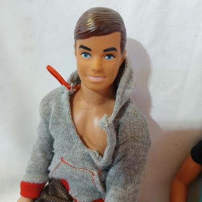 Two 1960's Ken dolls Barbie