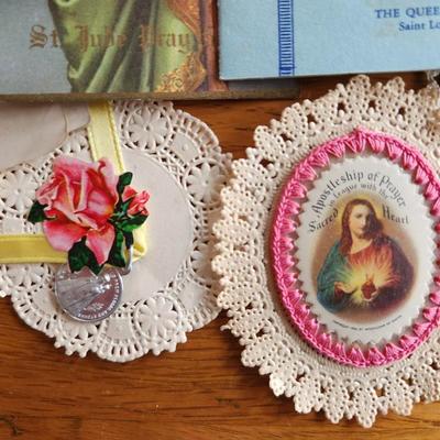 Collection of Religious Ephemera, Medals and Medallions