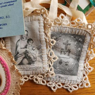 Collection of Religious Ephemera, Medals and Medallions