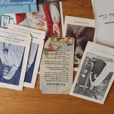 Collection of Religious Ephemera, Medals and Medallions